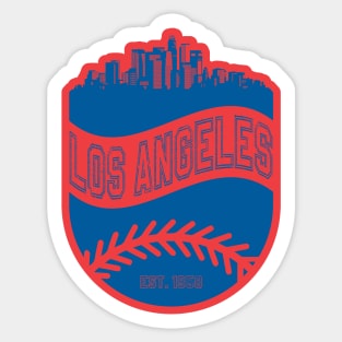 Los Angeles Baseball 03 Sticker